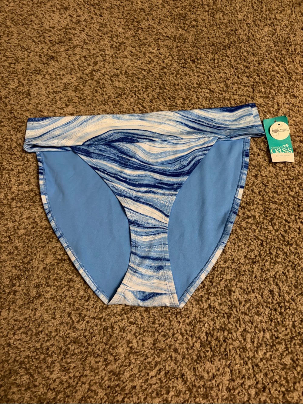 Outdoor oasis swim bottoms size large NWT